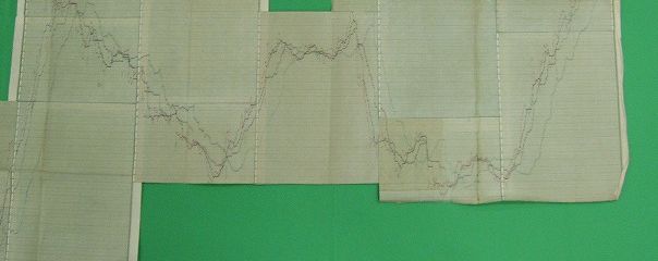 実際に作成した手書きグラフ